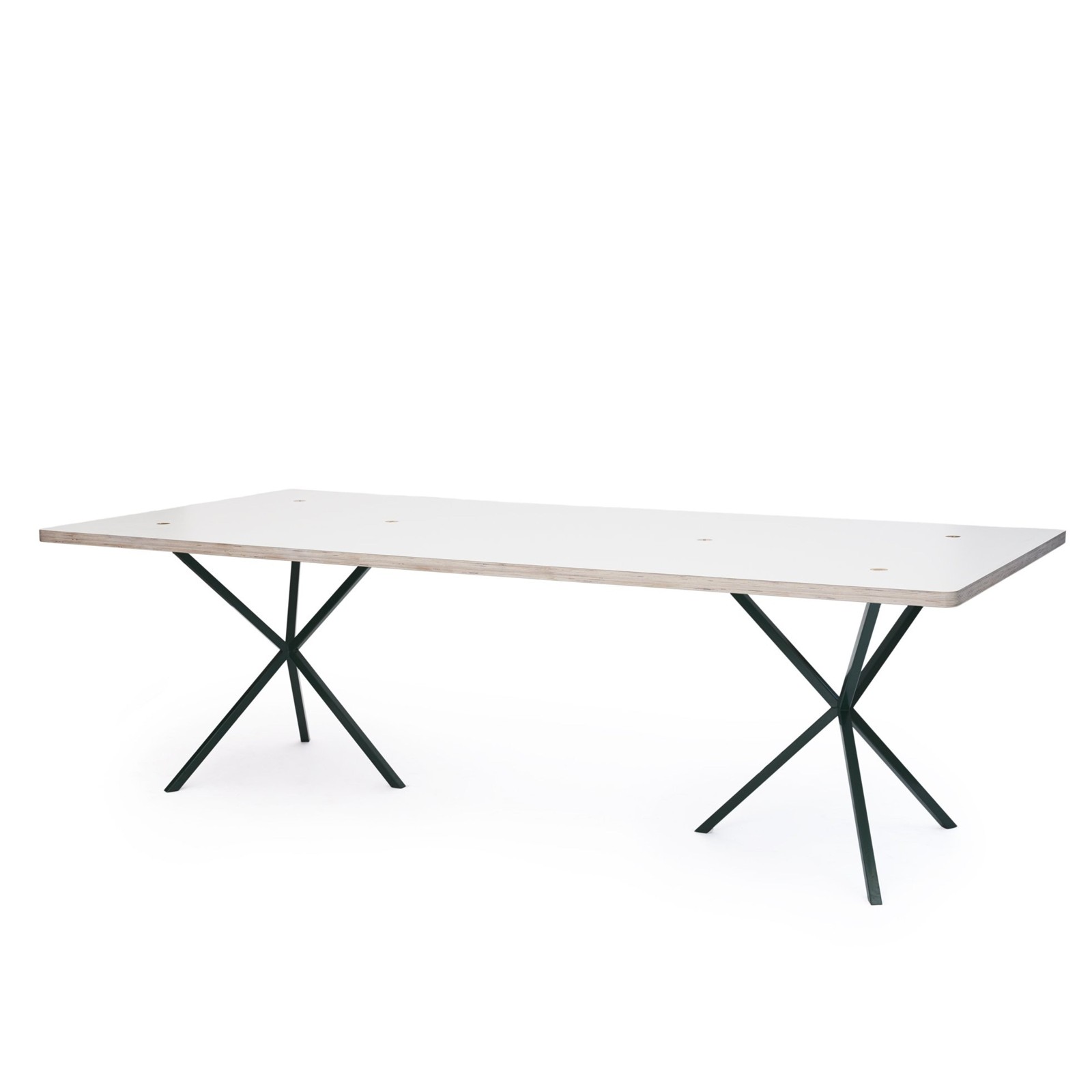 Rektangulärt matbord i fenix laminat